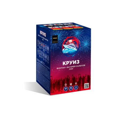 Круиз Фонтан фейерверк купить в Серпухове | serpuhov.salutsklad.ru