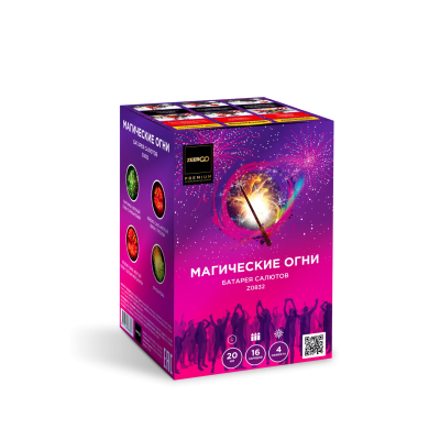 Магические огни Батарея салютов купить в Серпухове | serpuhov.salutsklad.ru