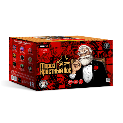 Мороз Крестный нос Батарея салютов купить в Серпухове | serpuhov.salutsklad.ru